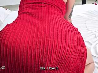 Cuckold Wife Escapes to Motel with Lover  Hot Latina MILF Andrea Castro POV
