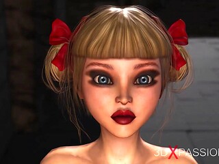 Inferno. hot porn in hell. devil pounds hard a teenager sexy woman