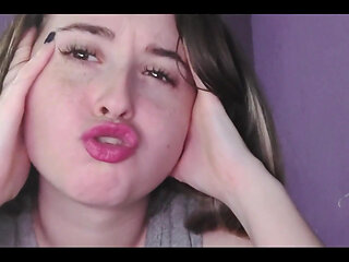 Pink Lipstick Before Leaving the House