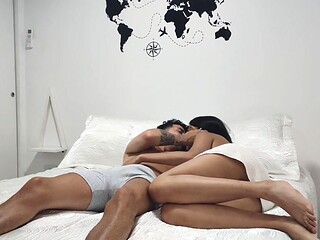 Hot Argentine Latina amateur gives a horny blowjob and gets face-fucked