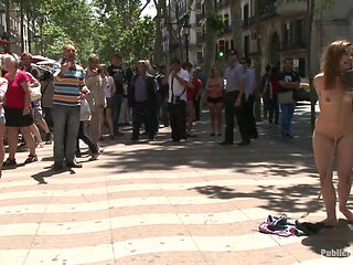 Adorable 18 year old is made to crawl on her knees, suck cock, and get ass pounded