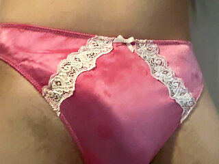Must Obey Katie & Laura's Princess Satin Pink Panties