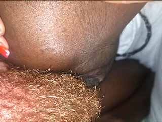 How to Calm Down Your Ebony Stepsister - Asslicking!