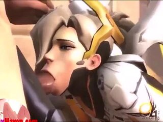 Hentai: Blowjob, Big Tits  Fansly Porn