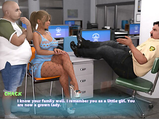 Gordon - Gameplay - Roleplay - Karan Story - Sheriff Fucks Karan in Prison for Freeing Her Teen Friend
