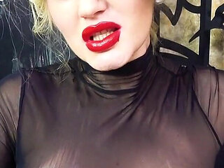 Lipstick Kisses Femdom