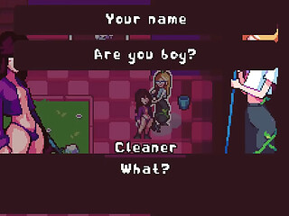Peach Dungeon [ FUTANARI Hentai Game ] Ep.1 CREAMPIE the FUTA TOILET keeper after licking her BALLS and PUSSY !