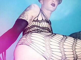 Fishnets Femboy Anal