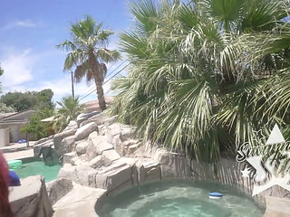 Vacation Cuties Crave Dick & Take on Two Lucky Studs