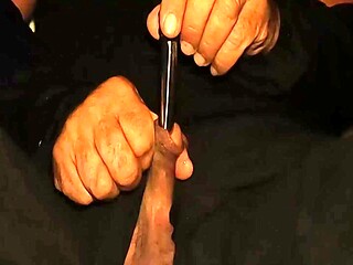 15mm to 16mm Extreme Hegar Urethral Sounding w CUMSHOT