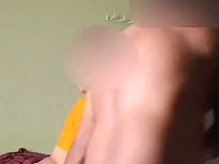 Sexy Huge Tits Neighbour Wife in Saree & Blouse Fucked Her Hard in Doggy Style and Came Inside Her