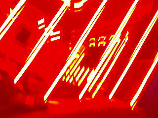 Dominating My Cuckold in Amazon Position in a Nice Neon Lights Room