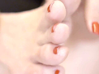 Blonde MILF Teases with Her Perfect Feet