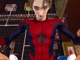 Futa Mary Jane Sucks Spider-man Then Gets Fucked Hard