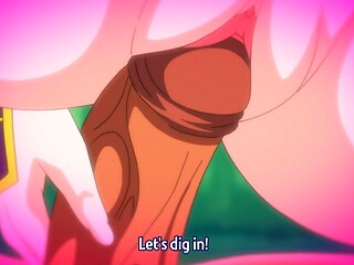 ANAL first time: demon beauty loses it to thick cock & magic tail (Uncensored) (Subbed)