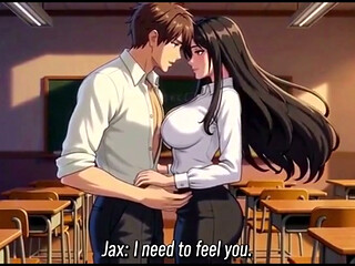 irresistible sex desire between a beautiful teacher and her devoted college student