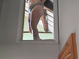 I Caught My Pervert Stepbrother Wanking as I Changed