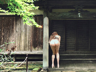 Japanese Old House and Pai-chan