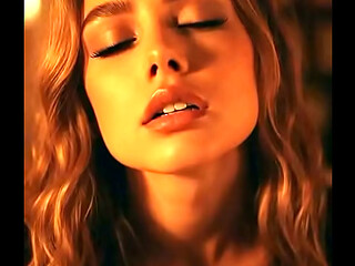 Take Me Tonight &ndash_ Blonde Seduction by the Fireplace (AI-generated)