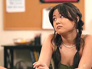 Stepdaughters Classroom Crush - Chloe Amour & Little Puck & Lulu Chu