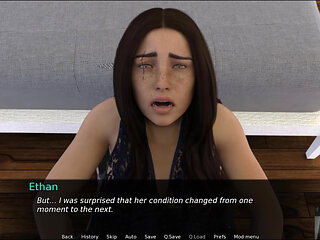 Strong cumshot on the face - Between salvation and abyss