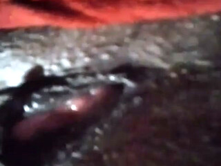 Romantic Indian girl in bed at night