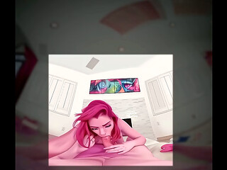 VR020 1 - Do you like ponies? MLP Pinkie Pie VR furry vid (AI generated)