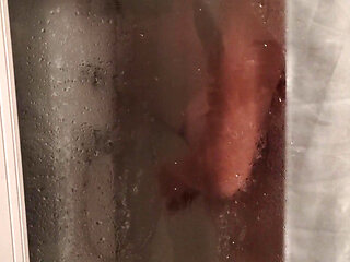 Caught My Stepsister in Shower. She Let Me Watch on She's Busty Body