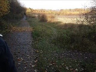 MILF gets a tasty treat while enjoying outdoor sex