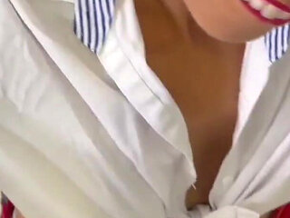 After Classes She Wants to Feel Her Stepdads