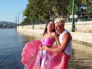 Crazy Dan and wild Milena in a raunchy reality bang fest