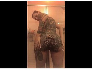 Dirty Slut Takes A Steaming Hot Shower With Darcy Diamond