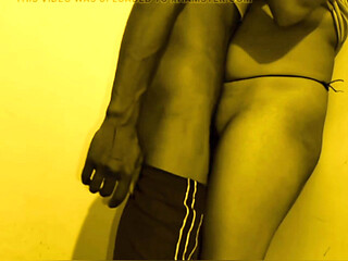 Desi Horny Bhabi Fucking Her Husband Young Stepbrother.
