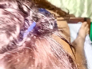 What a good ride my mother-in-law's brunette ass gives me