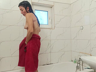 Shower and After Massage with a Stranger