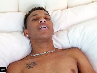 Stepdad Spars With Twink Stepson's Tight Butthole