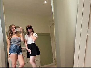 Trying on Lingerie with Is so Fun and Sexy