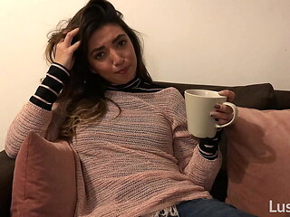 Homemade Sextape with Adorable Mexican Girlfriend Frida Sante