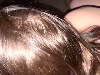 POV Naked Girlfriend Gives Head