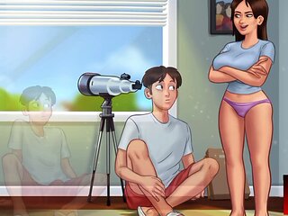 Animation sex, pawing, looking
