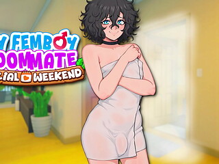 MY FEMBOY ROOMMATE &ndash_ SPECIAL WEEKEND #01
