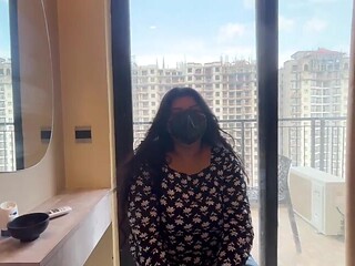 Indian Damsel Deep-throating His Tutor's Thick Manhood