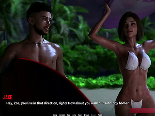 Dominos Beach 6 - John'_s First Night Surfing &amp_ Zoe Cave Hookup