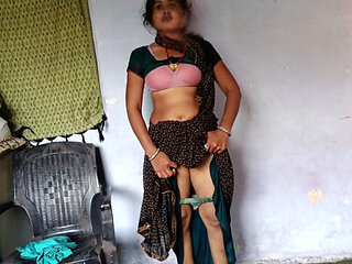 The maid mopping in wet clothes is undressing in front of the owner to get her ass kicked sexy in wet clothes