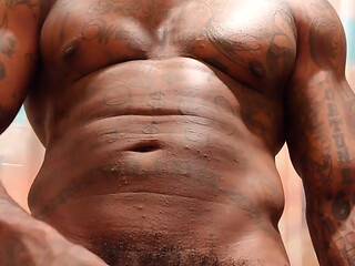 New Porn: BBC Worship Hallelujah Johnson (my Tears Ricochet) Tall Dark Chocolate Muscles Tattoos Hairy BBC Hallelujah Johnson