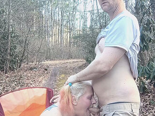 Outdoor Sucking Leafs to Anal Pumping on the Car Rough and Hard