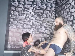 Close-up sex tape couple