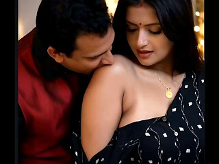 Desi BHABHI boobs press romance