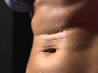 Core Area Under Pressure Deep Abdominal Pumping Over the Fitness Ball
