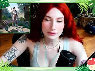 Petite amateur redheaded teen pisses and sucks cock
